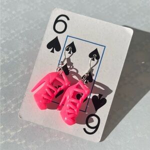 Pink Heel Earrings | Handmade